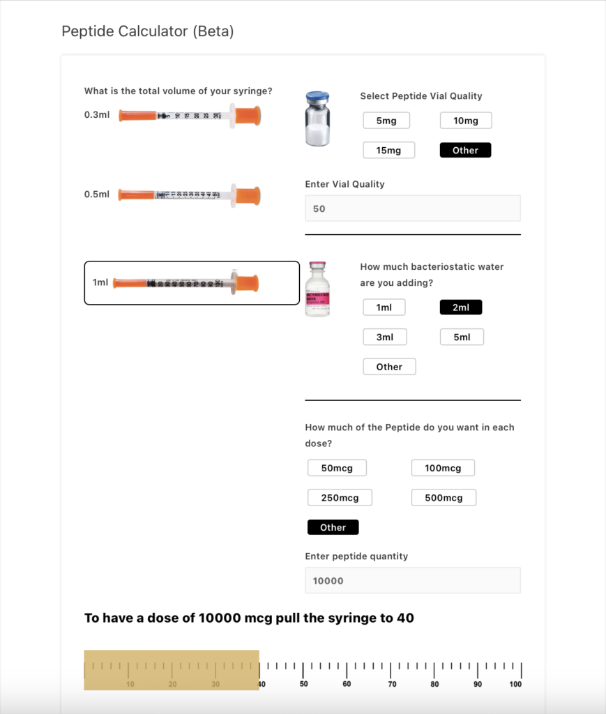 peptide calculator